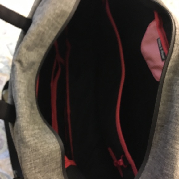 Herschel Sandford Messenger Bag, Raven Crosshatch - Picture 5 of 8